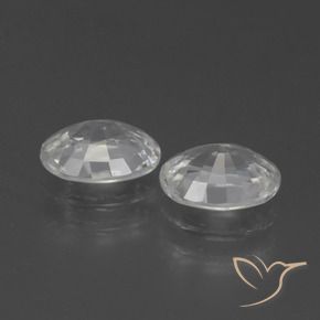 Gemme di Zircone Bianco naturale da 2.45 ct, Ovale, VS