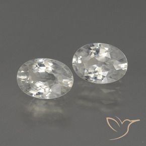 Gemme di Zircone Bianco caldo naturale da 2.38 ct, Ovale, VS