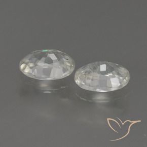 Gemme di Zircone Bianco caldo naturale da 2.38 ct, Ovale, VS