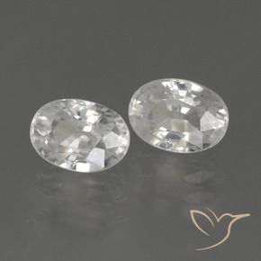 Gemme di Zircone Bianco caldo naturale da 3.20 ct, Ovale, VS