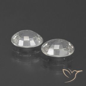 Gemme di Zircone Bianco naturale da 2.42 ct, Ovale, VS
