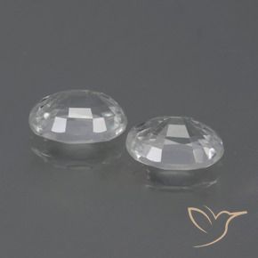 Gemme di Zircone Bianco naturale da 2.54 ct, Ovale, VVS