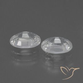 Gemme di Zircone Bianco naturale da 2.36 ct, Ovale, VVS