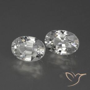 Gemme di Zircone Bianco naturale da 2.80 ct, Ovale, VVS