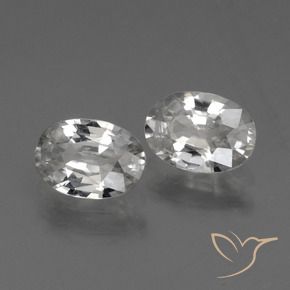 Gemme di Zircone Bianco naturale da 2.33 ct, Ovale, VS