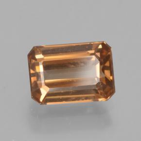 Zircone Arancio Medio naturale da 1.70 ct, Taglio smeraldo, VVS