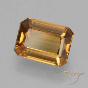 Zircone Marrone arancio naturale da 1.43 ct, Ottagonale / Taglio smeraldo, VVS