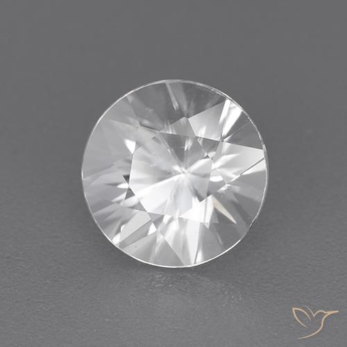 Zircone Bianco naturale da 1.92 ct, Rotondo, VVS