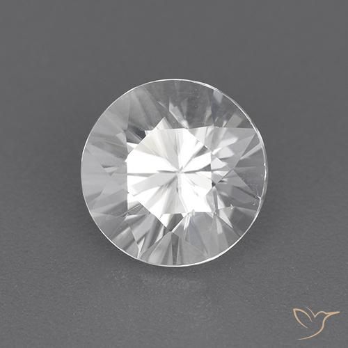 Zircone Bianco naturale da 1.92 ct, Rotondo, VVS