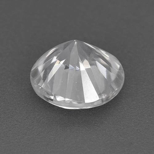 Zircone Bianco naturale da 1.80 ct, Taglio rotondo, VVS