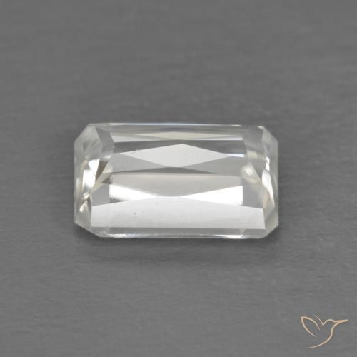 Zircone Bianco naturale da 1.38 ct, Ottagonale / Taglio smeraldo, VVS-VS