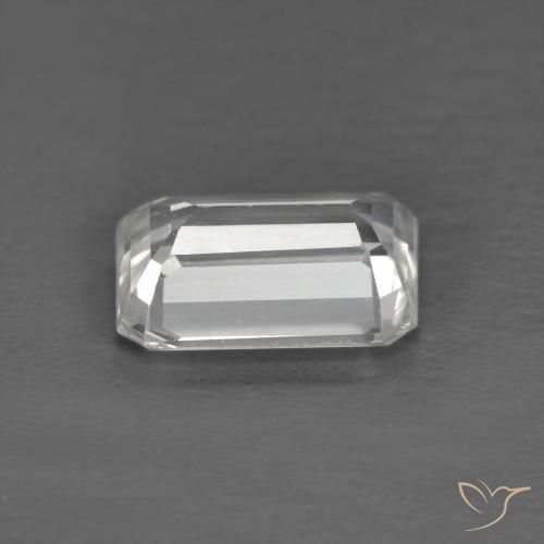 Zircone Bianco naturale da 1.45 ct, Ottagonale / Taglio smeraldo, VVS-VS