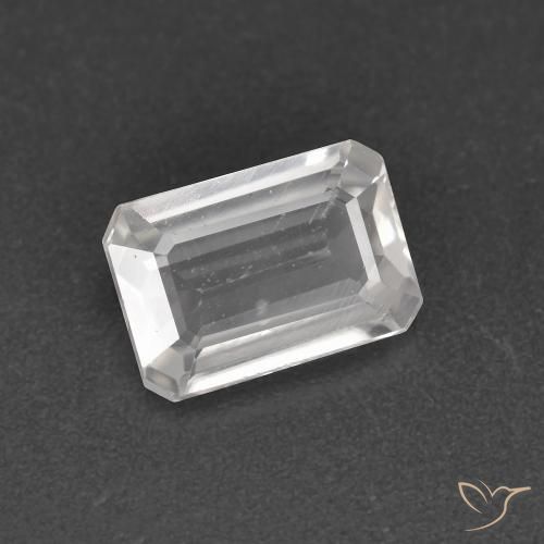 Zircone Bianco trasparente naturale da 1.22 ct, Ottagonale / Taglio smeraldo, VS