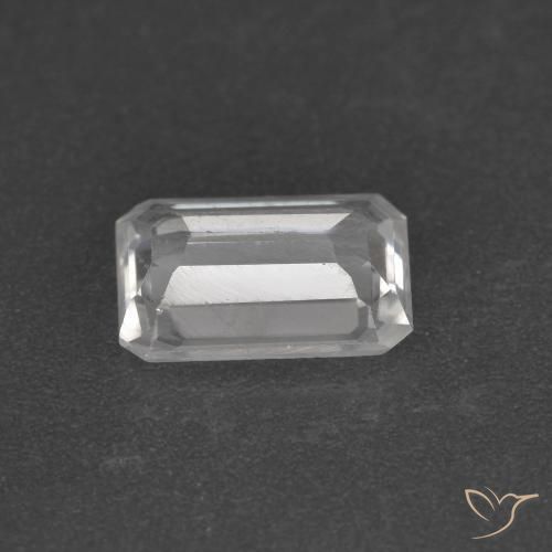 Zircone Bianco trasparente naturale da 1.22 ct, Ottagonale / Taglio smeraldo, VS