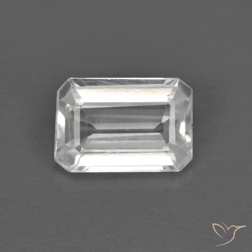 Zircone Bianco naturale da 1.34 ct, Ottagonale / Taglio smeraldo, VVS-VS