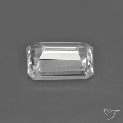 Zircone Bianco naturale da 1.34 ct, Ottagonale / Taglio smeraldo, VVS-VS