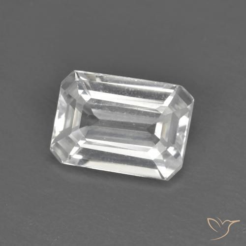 Zircone Bianco naturale da 1.43 ct, Ottagonale / Taglio smeraldo, VVS-VS