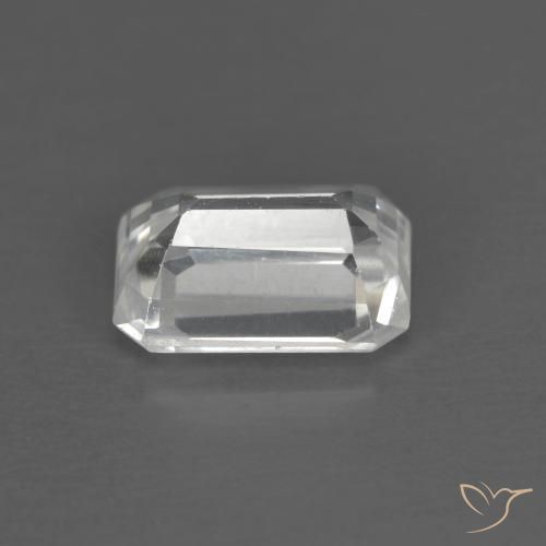 Zircone Bianco naturale da 1.58 ct, Ottagonale / Taglio smeraldo, VVS