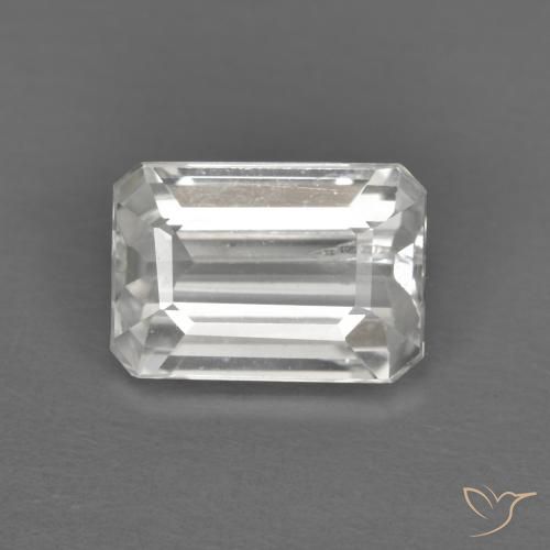 Zircone Bianco naturale da 1.55 ct, Ottagonale / Taglio smeraldo, VS