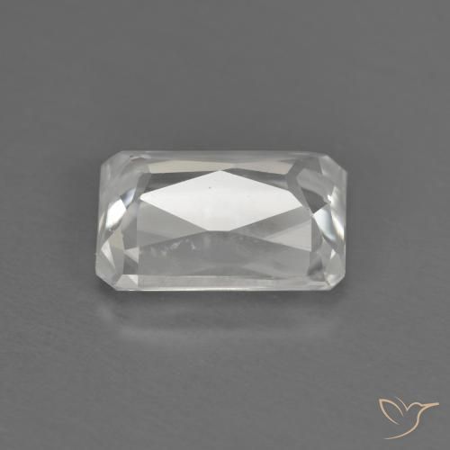 Zircone Bianco naturale da 1.50 ct, Ottagonale / Taglio smeraldo, VVS