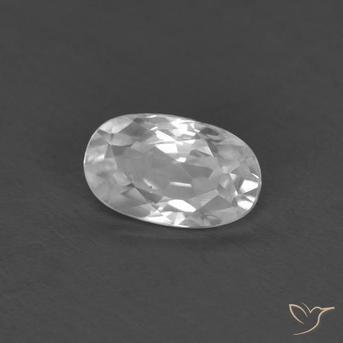 Zircone Bianco naturale da 0.40 ct, Ovale, VVS