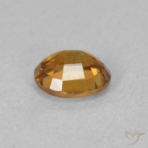 Zircone Arancio Medio naturale da 1.02 ct, Ovale, VVS